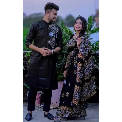 Picture of Attractive Premium Quality Couple Dress For Man/ Woman - Multicolor