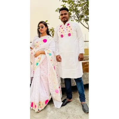 Picture of Attractive Premium Quality Couple Dress For Man/ Woman - Multicolor