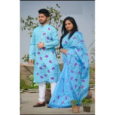Picture of Attractive Premium Quality Couple Dress - Multicolor