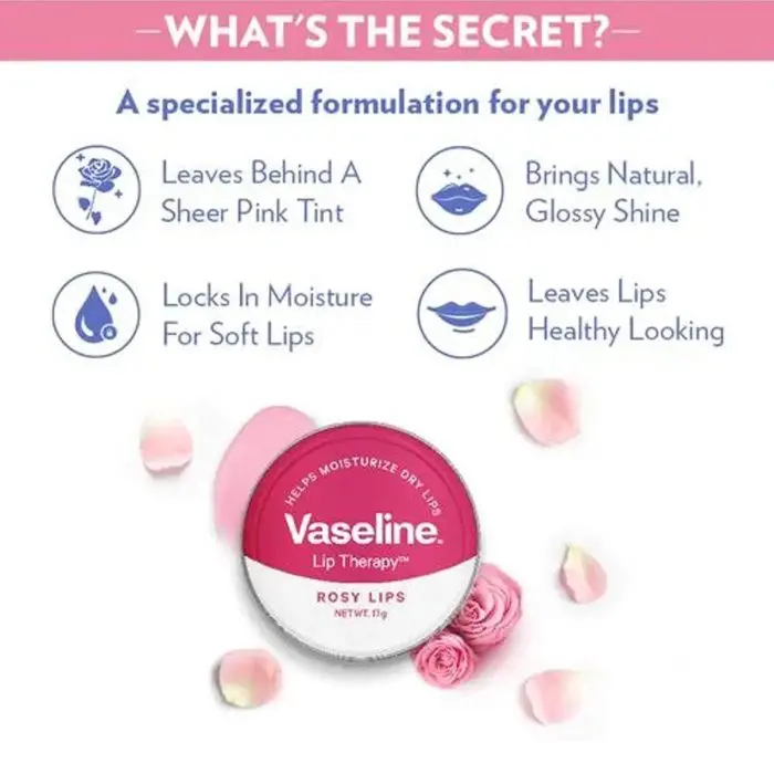 Picture of Vaseline Lip Therapy Rosy Lip 20g Lip Balm