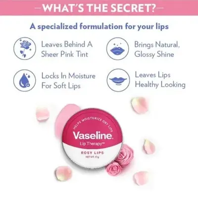 Picture of Vaseline Lip Therapy Rosy Lip 20g Lip Balm
