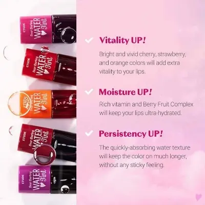 Picture of Etude Dear Darling Water Tint Lip Glos Lip Tint Lip Moisturiser - Multicolor