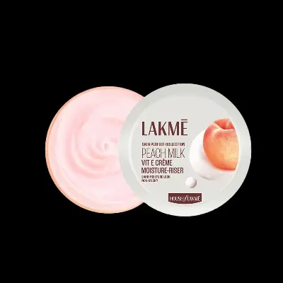 Picture of Lakme Skin Perfect Collection Peach Milk Vitamin E Cream Moisturiser 50g