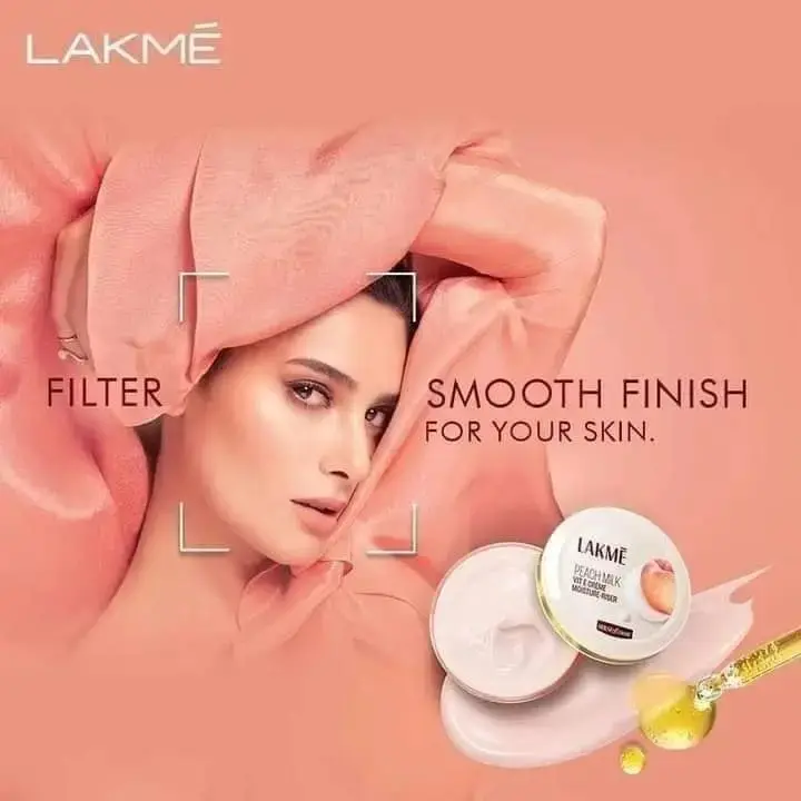 Picture of Lakme Skin Perfect Collection Peach Milk Vitamin E Cream Moisturiser 50g