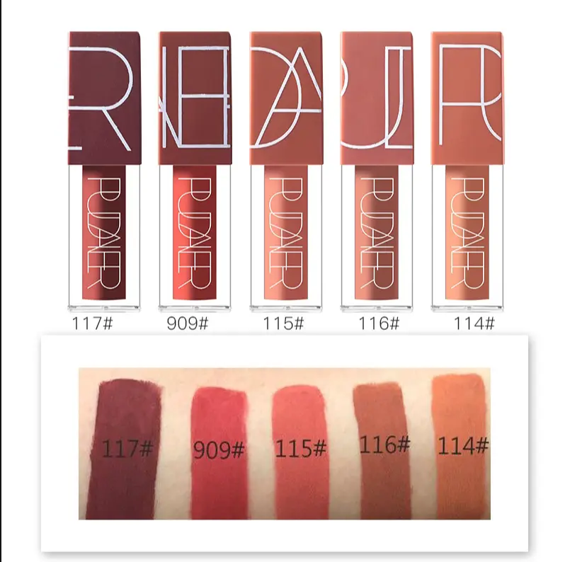 Picture of Pudaier Matte Liquid Lipstick Set of 5pcs (Original)