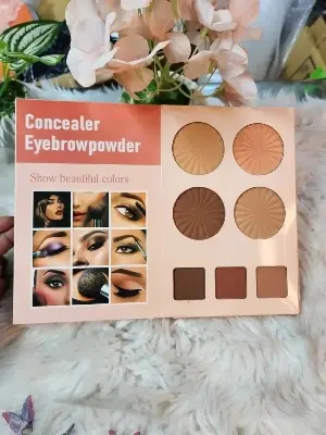 Picture of SHEGLAM All in One Makeup Pallet Eyeshadow Palette Blusher Pallet Concealer Pallet highlighter Pallet