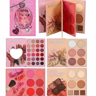 Picture of IGOODCO Kawaii All in One Makeup Pallet Eyeshadow Palette Blusher Pallet Highlighter Pallet