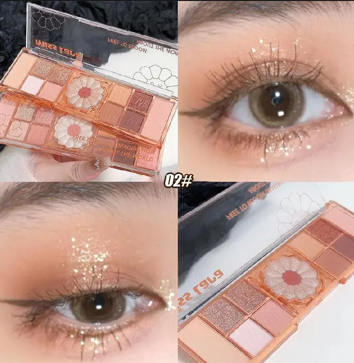 Picture of MISS LARA Eyeshadow, Highlighter & Blush Pallet