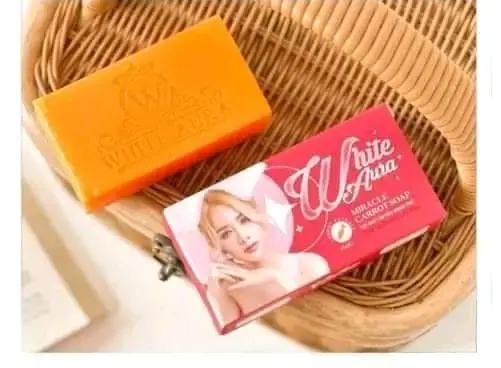 Picture of White Aura Miracle Carrot Whitening Soap