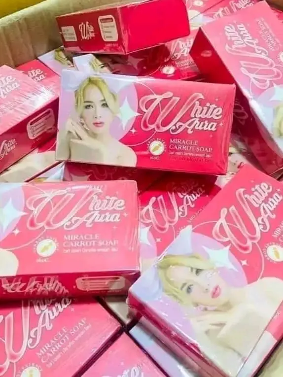 Picture of White Aura Miracle Carrot Whitening Soap