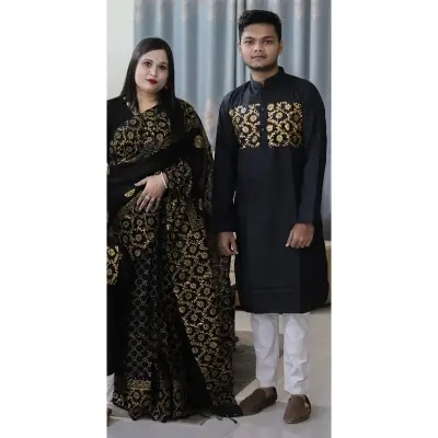 Picture of Attractive Premium Quality Couple Dress For Man/ Woman - Multicolor