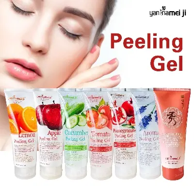 Picture of Original Imported Yan Namei Ji Peeling Gel Pomegranate Peeling Gel Cucumber Peeling Gel Tomato Peeling Gel Apple Peeling Gel  - 320ml