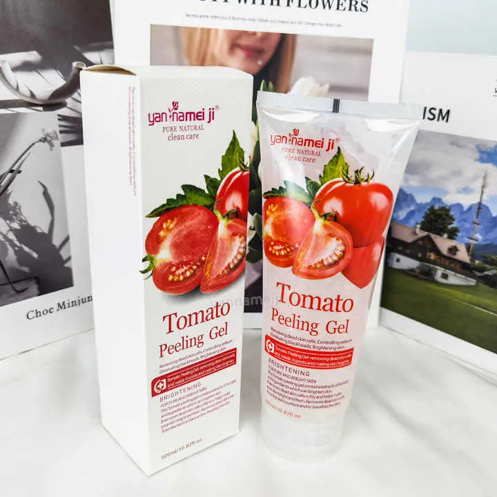 Picture of Original Imported Yan Namei Ji Peeling Gel Pomegranate Peeling Gel Cucumber Peeling Gel Tomato Peeling Gel Apple Peeling Gel  - 320ml
