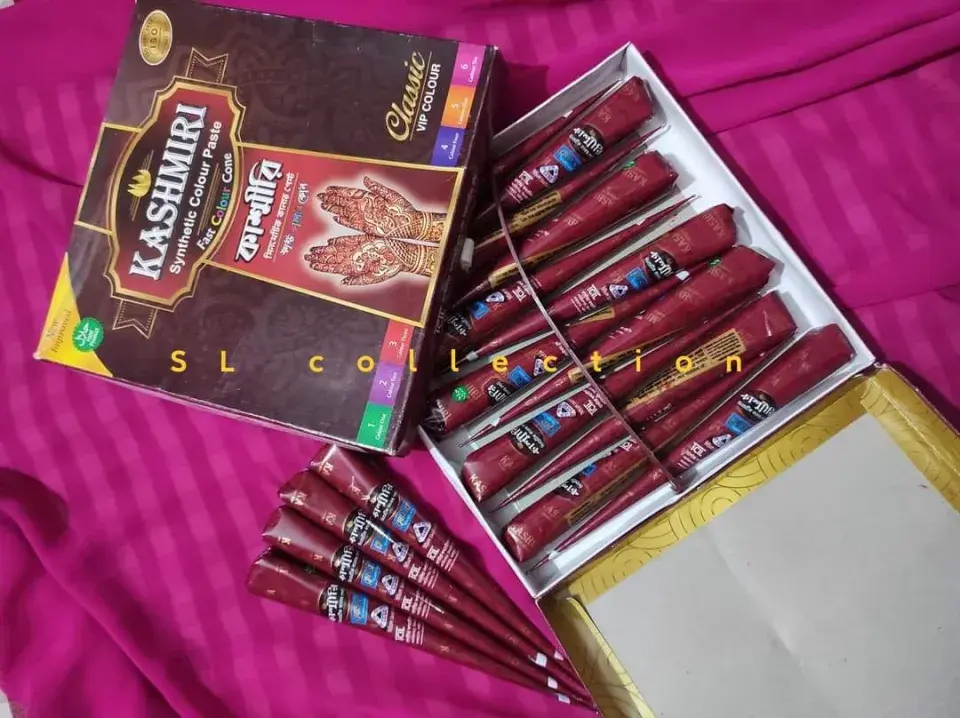 Picture of Kashmiri Fast Color Cone Mehedi - 1pcs