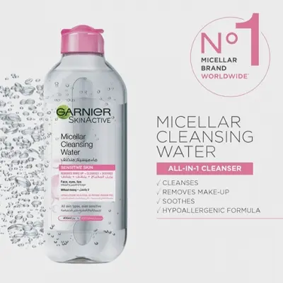 Picture of Garnier Skin Active Micellar Cleansing Water 125ml (Original)