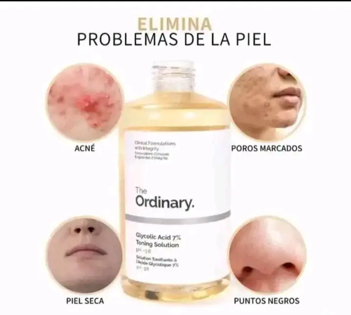 Picture of The Ordinary Glycolic Acid 7% Exfoliating Toner-240ml(Original)