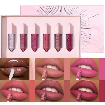 Picture of Handaiyan 6pcs Liquid Matte Lipstick Set Waterproof