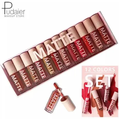 Picture of AIR MATTE LIP COLOR Pudair 12 Colors Matte Lipstick Set