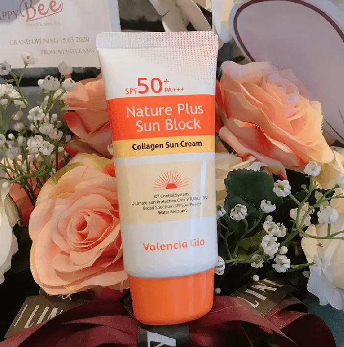 Picture of Valencia Gio Nature Plus Sunblock Cream -70ml - White