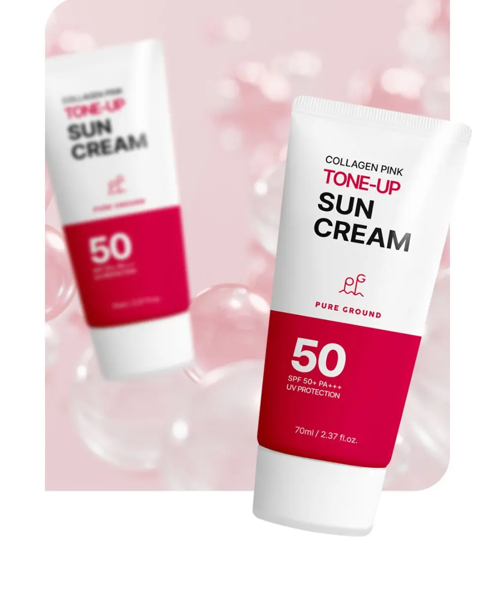 Picture of Collagen Pink Tone-Up Sun Cream SPF 50+ PA+++