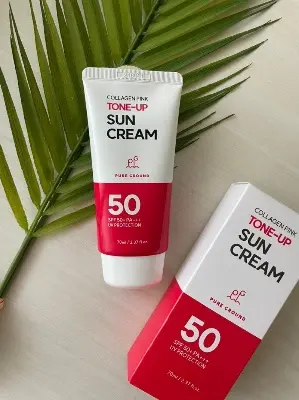 Picture of Collagen Pink Tone-Up Sun Cream SPF 50+ PA+++