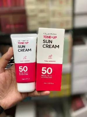 Picture of Collagen Pink Tone-Up Sun Cream SPF 50+ PA+++