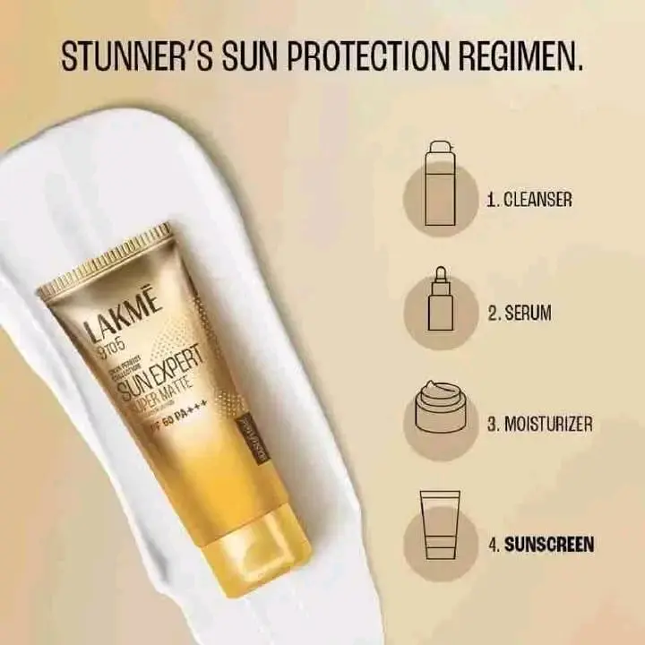 Picture of Lakme Sun Expert SPF 50 PA+++ Super Matte Lotion Sunscreen 100ml