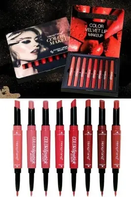 Picture of Hang Fang 2 in 1 Lipstick Set (8pcs)
