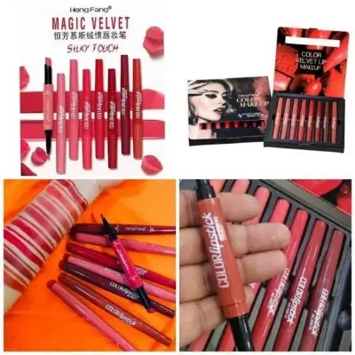 Picture of Hang Fang 2 in 1 Lipstick Set (8pcs)