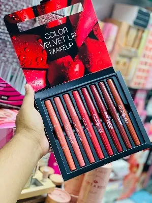 Picture of Hang Fang 2 in 1 Lipstick Set (8pcs)