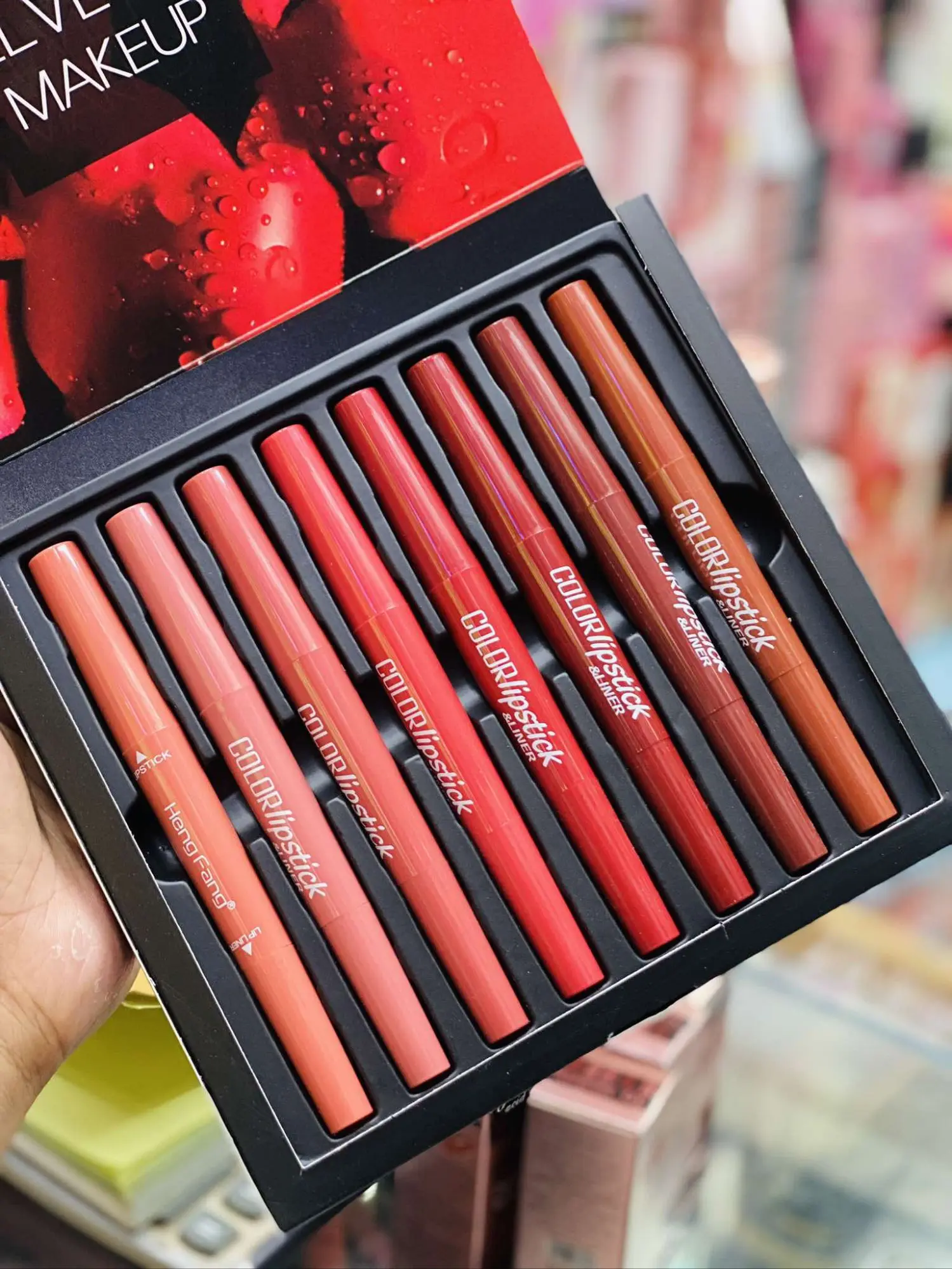 Picture of Hang Fang 2 in 1 Lipstick Set (8pcs)