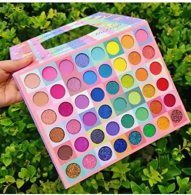 Picture of Hello Kitty  54 Colour Eyeshadow  Palette Matte  Eyeshadow Glittery Eyeshadow Shimmer Eyeshadow Colourful Eyeshadow