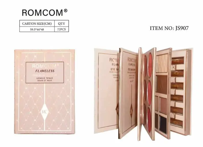 Picture of ROMCOM All in One Makeup Pallet Eyeshadow Palette Blusher Pallet Concealer Pallet highlighter Pallet