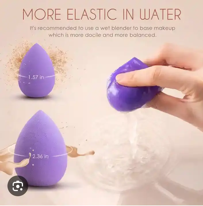 Picture of W7 Beauty Blender Makeup Sponge - Multicolor