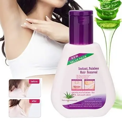 Picture of Qiansoto Hair Removal Instant Painless Smooth Skin 125ML - Purple