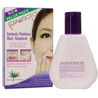 Picture of Qiansoto Hair Removal Instant Painless Smooth Skin 125ML - Purple