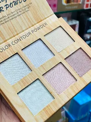 Picture of Kiss Beauty 6 Color Contour Powder Pallet
