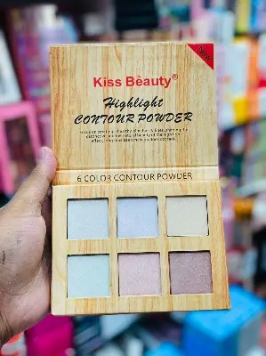 Picture of Kiss Beauty 6 Color Contour Powder Pallet