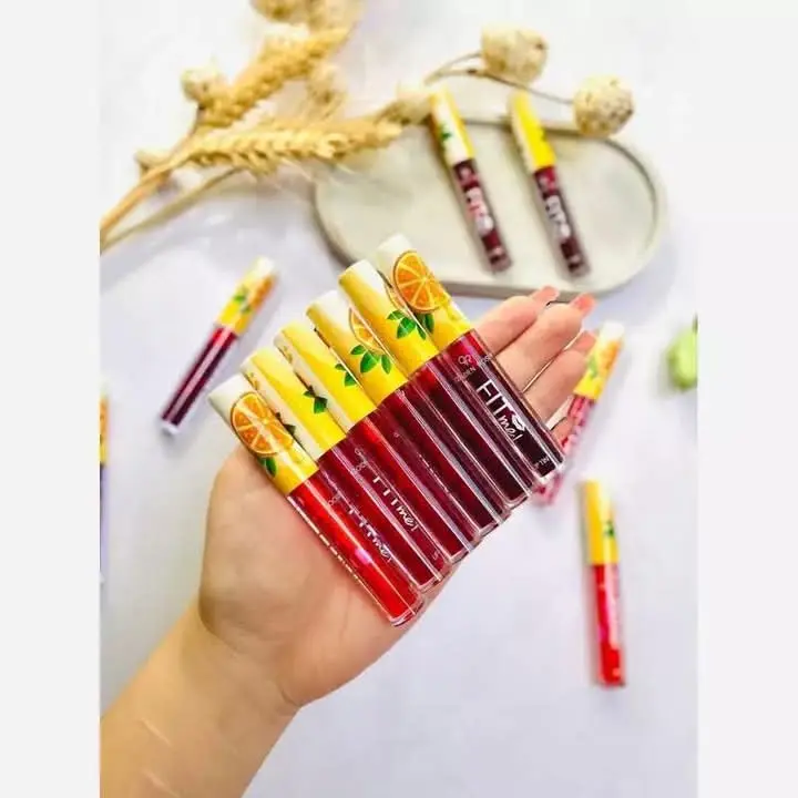 Picture of Fit Me 6Pcs Lip Tint Set Lip Gloss for Soft & Glossy Lips Moisturiser