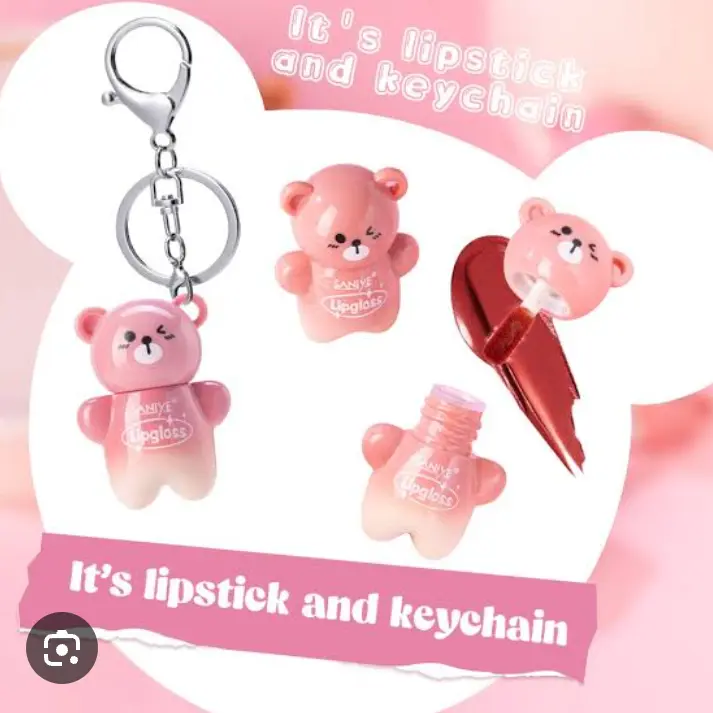 Picture of Kiss Beauty Cute Lipgloss Keychain