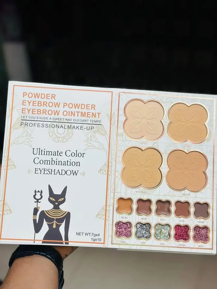 Picture of Sheglam Beauty Book Makeup Kit(Compact, Eyeshadow,Blush,Contour,Highlighter,Bronzer)