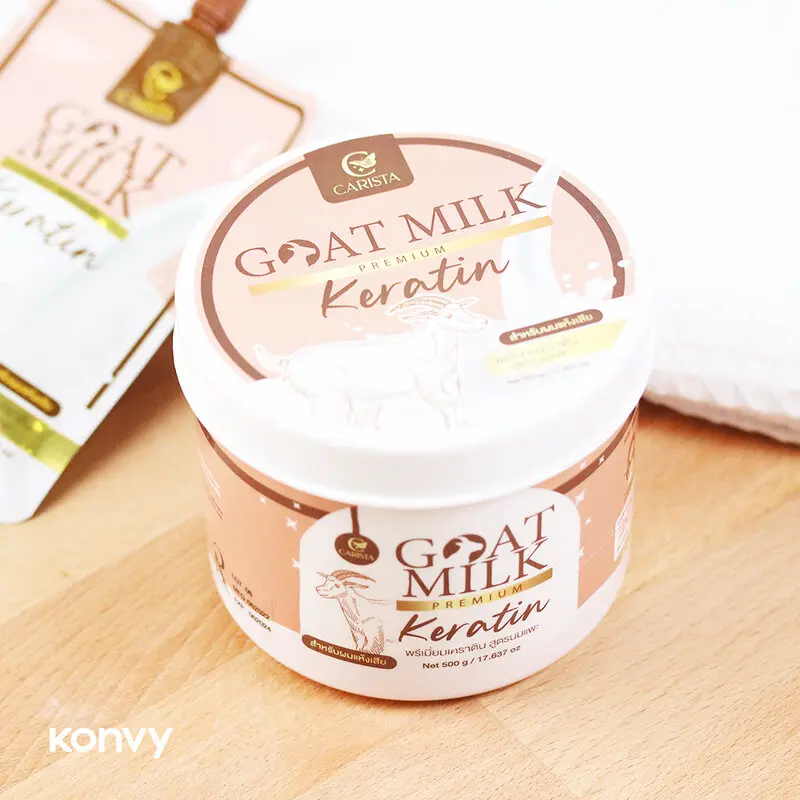 Picture of Carista Goat Milk Premium Keratin Hair Treatment for Soft, Silky, Shiny,Smooth & Straight Hair(Original)