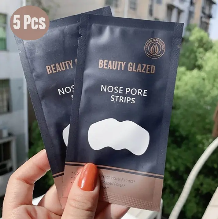 Picture of Beauty Glazed Nose Pore Strips blackhead remover - 5 pcs