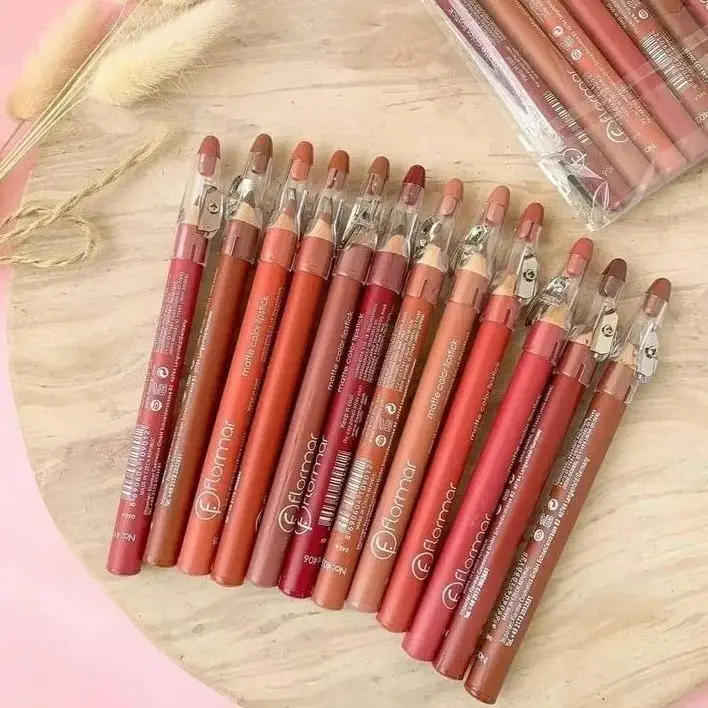 Picture of Flormar 12 Pcs Matte Pencil Lipstick Set