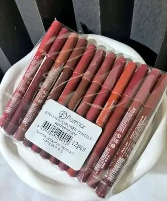 Picture of Flormar 12pcs Matte Pencil Lipstick Set