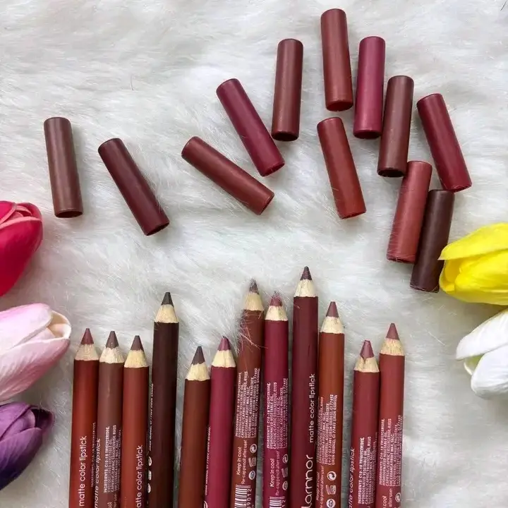 Picture of Flormar 12pcs Matte Pencil Lipstick Set