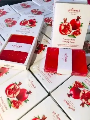 Picture of YANNAMEI JI Pomegranate Peeling Soap - Fruity
