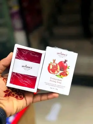 Picture of YANNAMEI JI Pomegranate Peeling Soap - Fruity