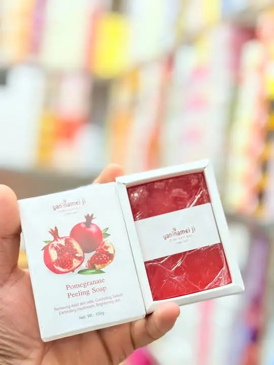 Picture of YANNAMEI JI Pomegranate Peeling Soap - Fruity