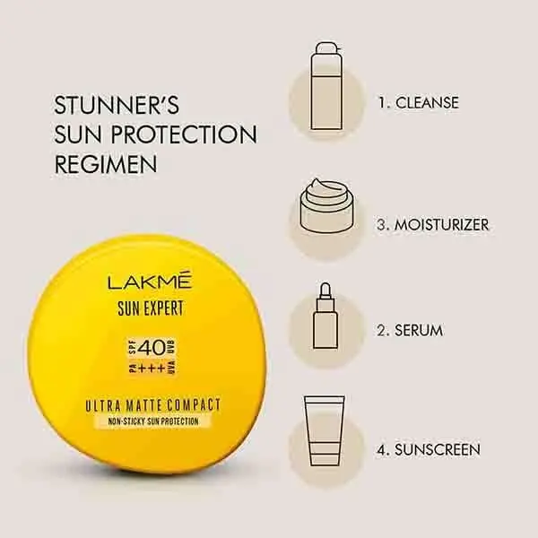 Picture of Lakme Sun Expert Ultra Matte SPF 40PA+++ Compact (7gm)